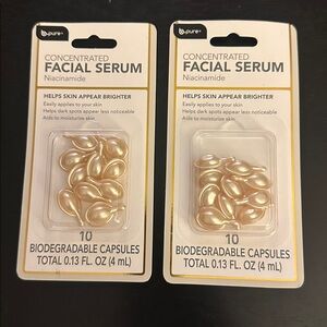 New viral Bpure Concentrated Facial Serum with Niacinamide Capsules set bundle